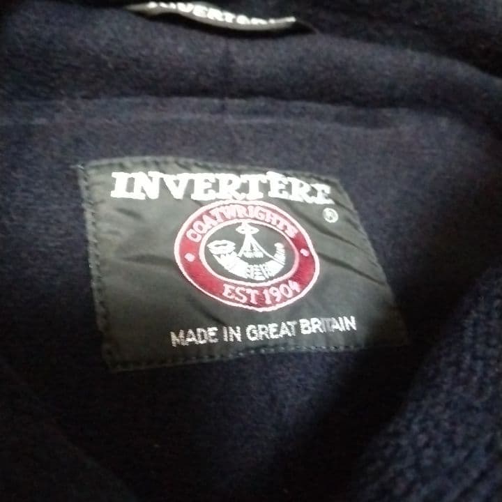 INVERTERE　インバーティア　ダッフルコート フード付き　ビンテージ