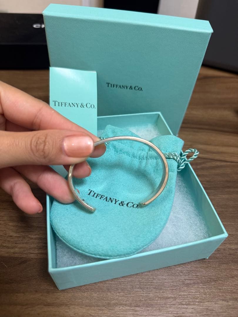 Tiffany & Co. シルバーバングル　ブレスレット　ティファニーアトラス