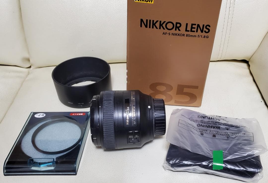 Nikon ニコン AF-S 85mm f1.8G ＋ オマケ ワンオーナー