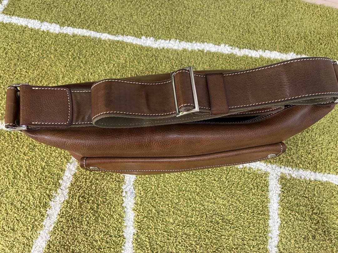 限定値引き！本日のみ！【ルボナー】パパスショルダー　グリージオ