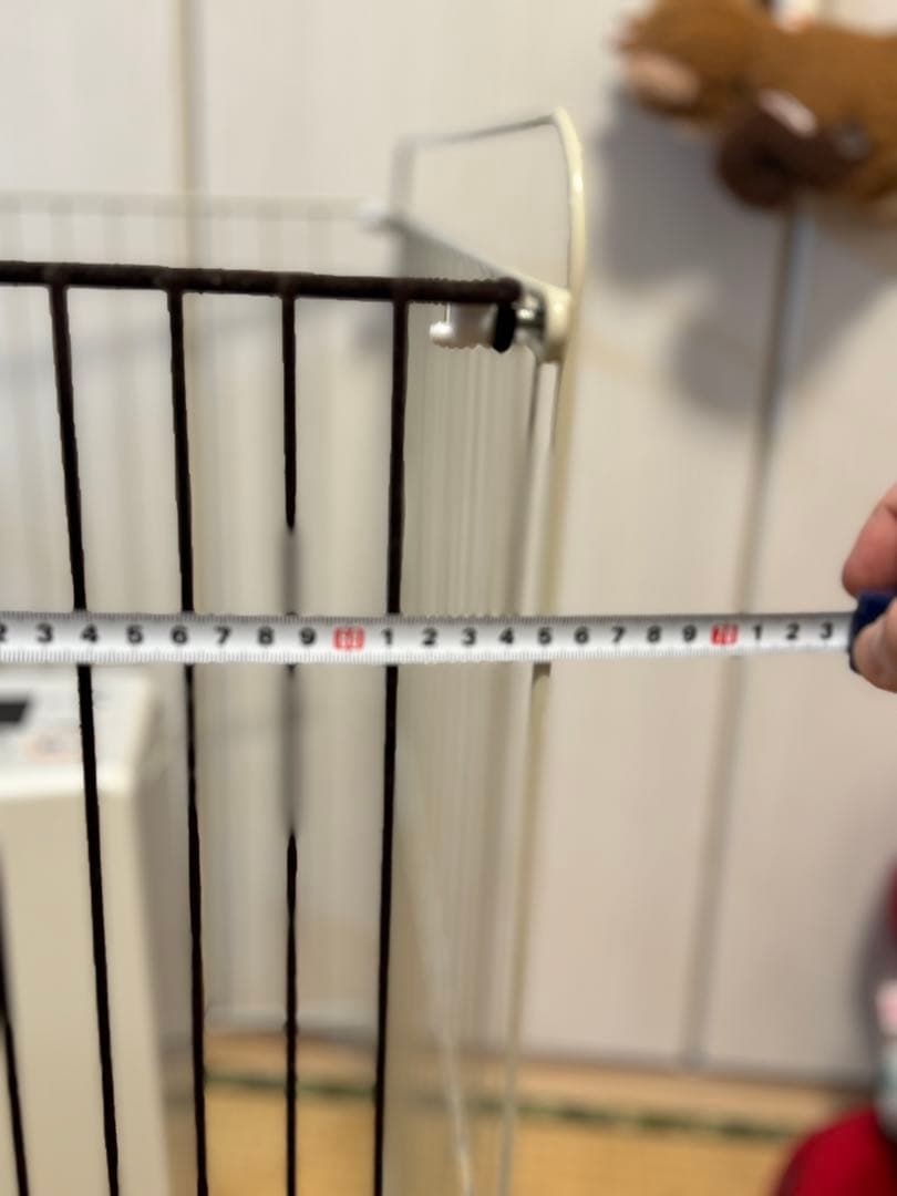 リンナイ　ガスファンヒーター　柵付き