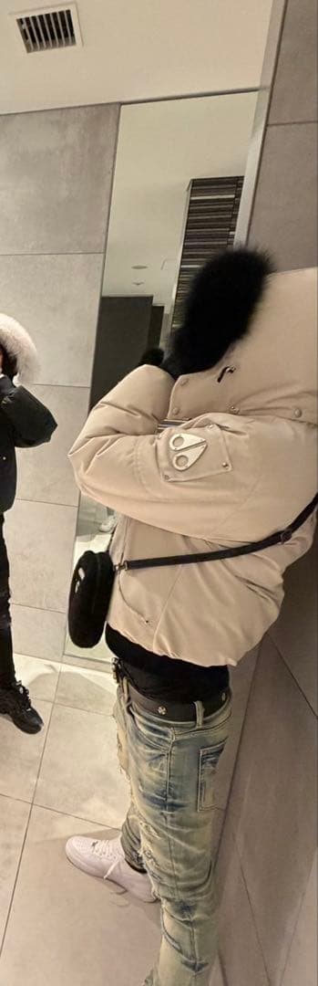 Moose Knuckles ダウンジャケット ホワイト