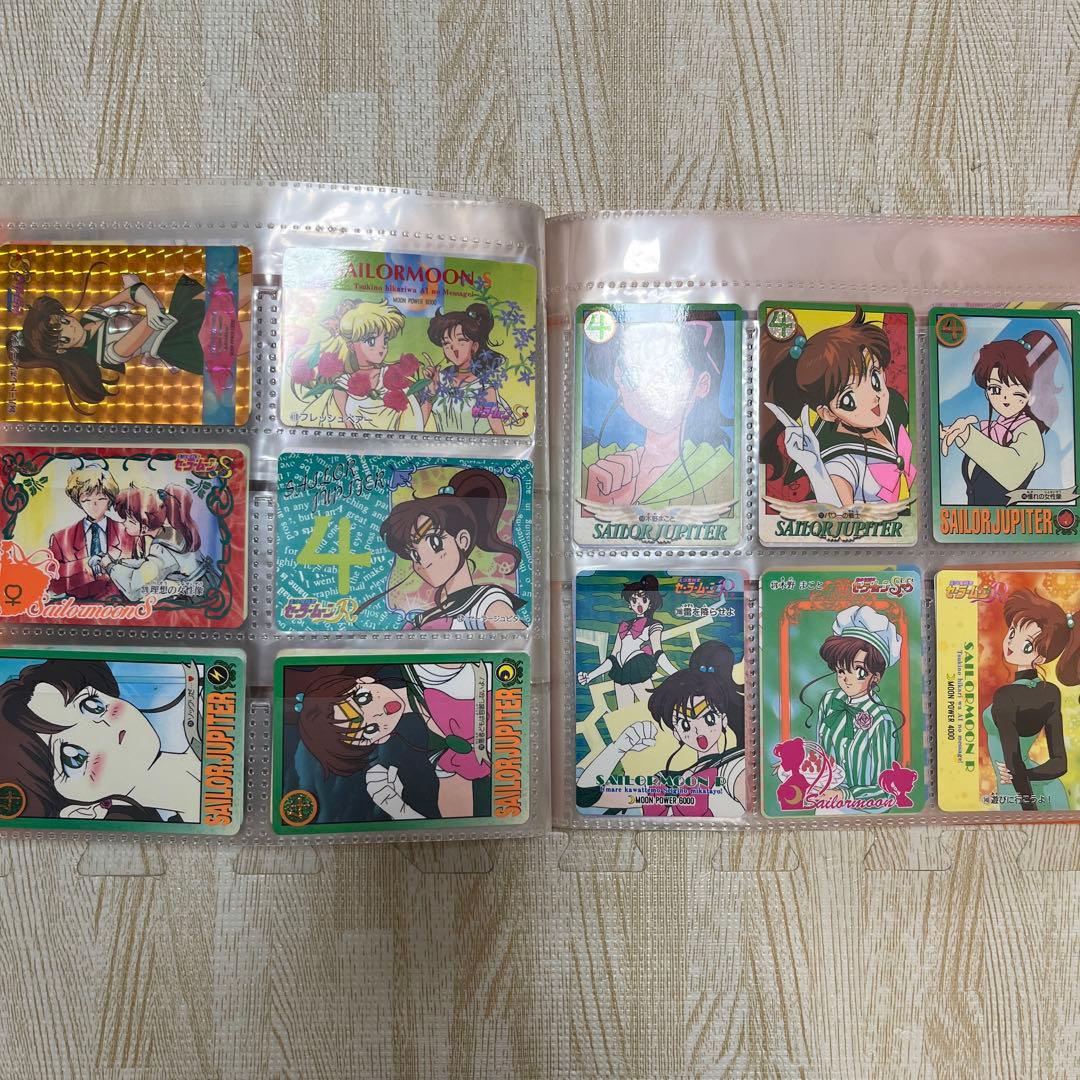 ラスト1 当時物　セーラームーン　カードダス　108枚　システムファイル　初期