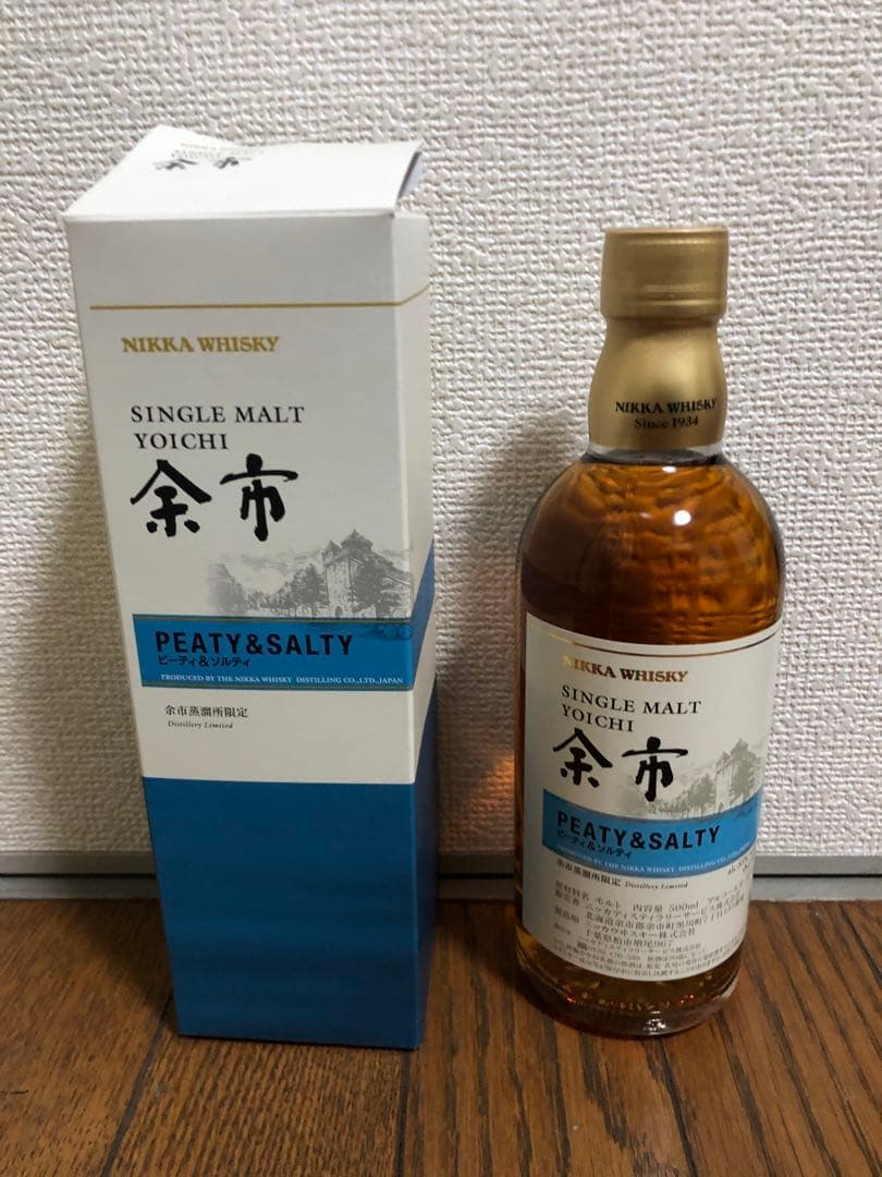 ニッカ シングルモルト余市 ピーティ&ソルティ　500ml