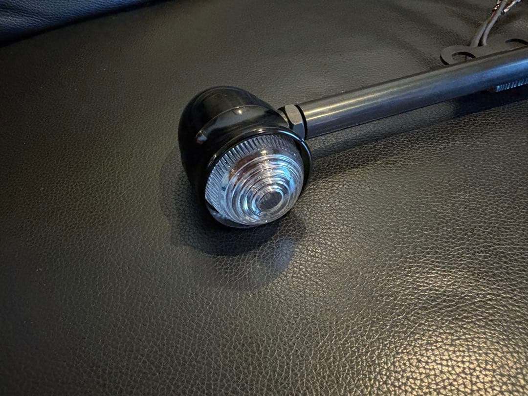 ミスミエンジニアリング スポーツスター用 ウィンカー ブラック 2本配線付き