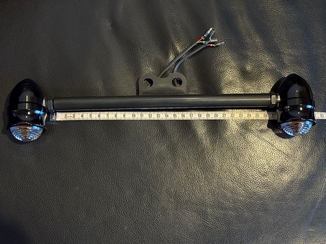 ミスミエンジニアリング スポーツスター用 ウィンカー ブラック 2本配線付き