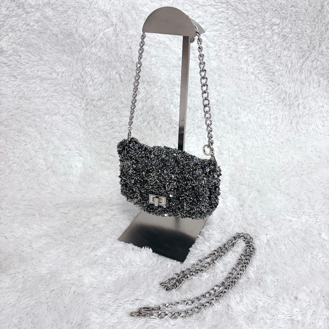 アンテプリマ　2way ワイヤーバッグ　ターンロック　シルバー