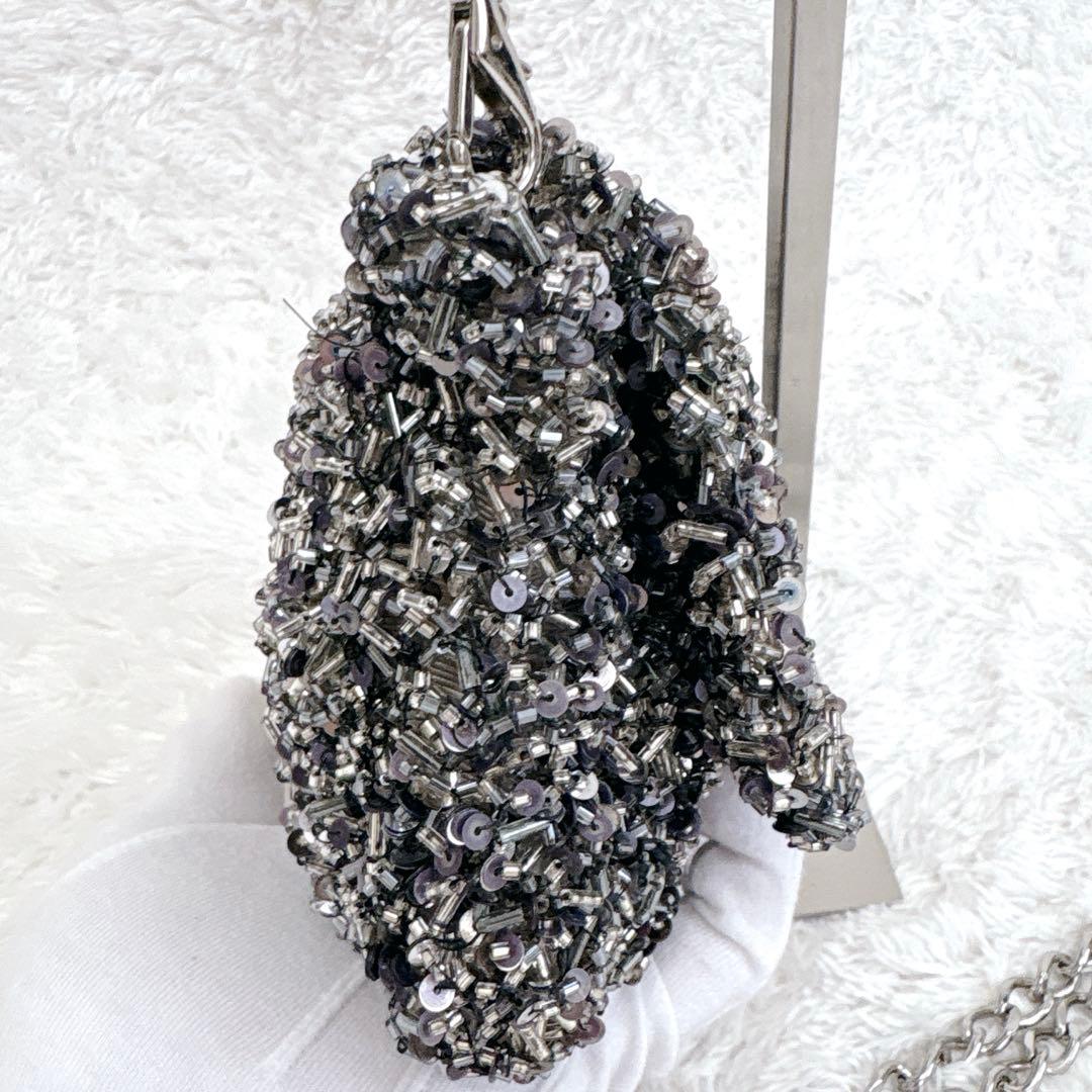 アンテプリマ　2way ワイヤーバッグ　ターンロック　シルバー