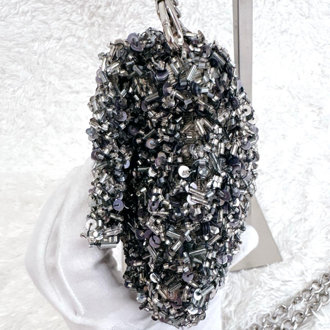 アンテプリマ　2way ワイヤーバッグ　ターンロック　シルバー