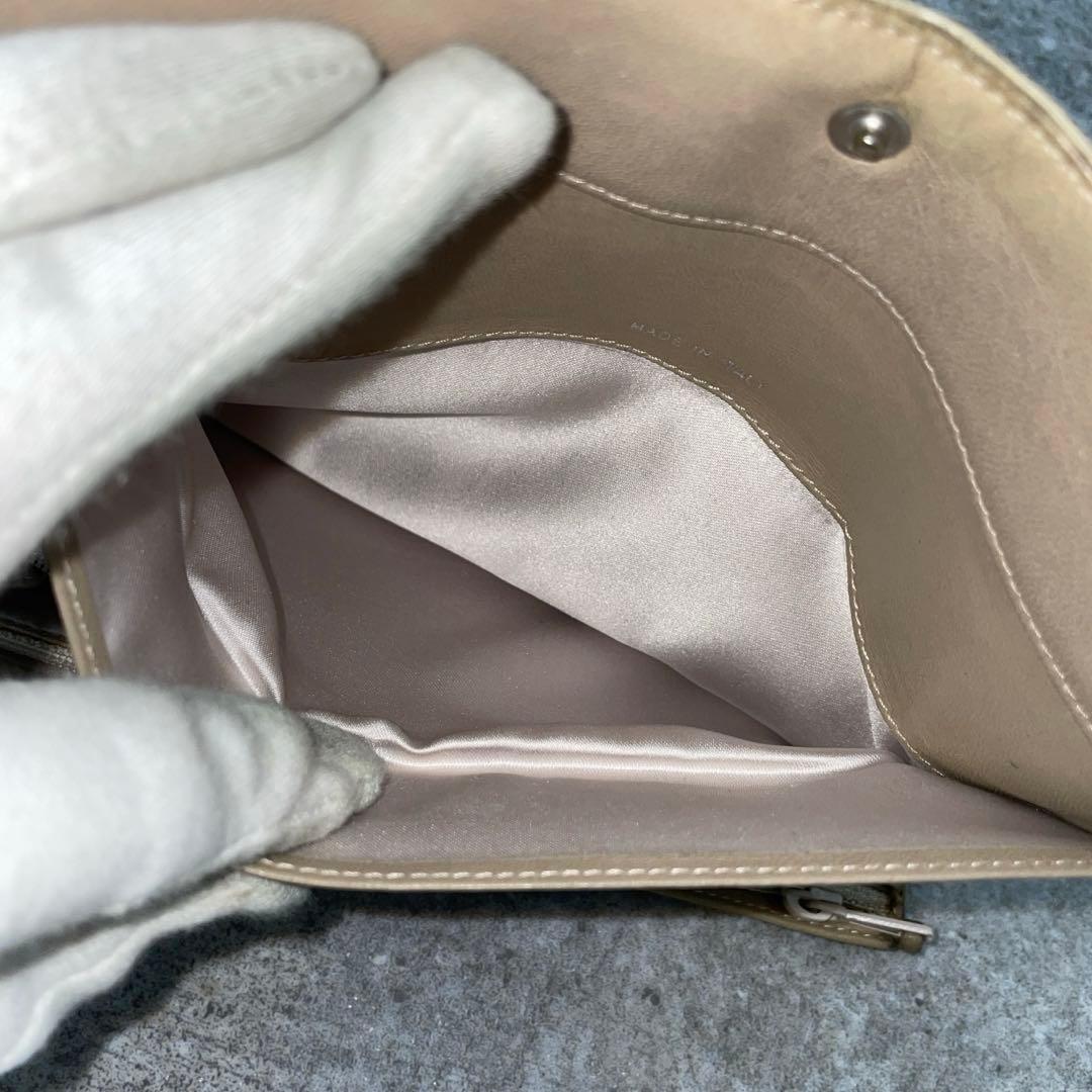 CHANEL シャネル　ニュートラベルライン　長財布　キャンバス　ベージュ