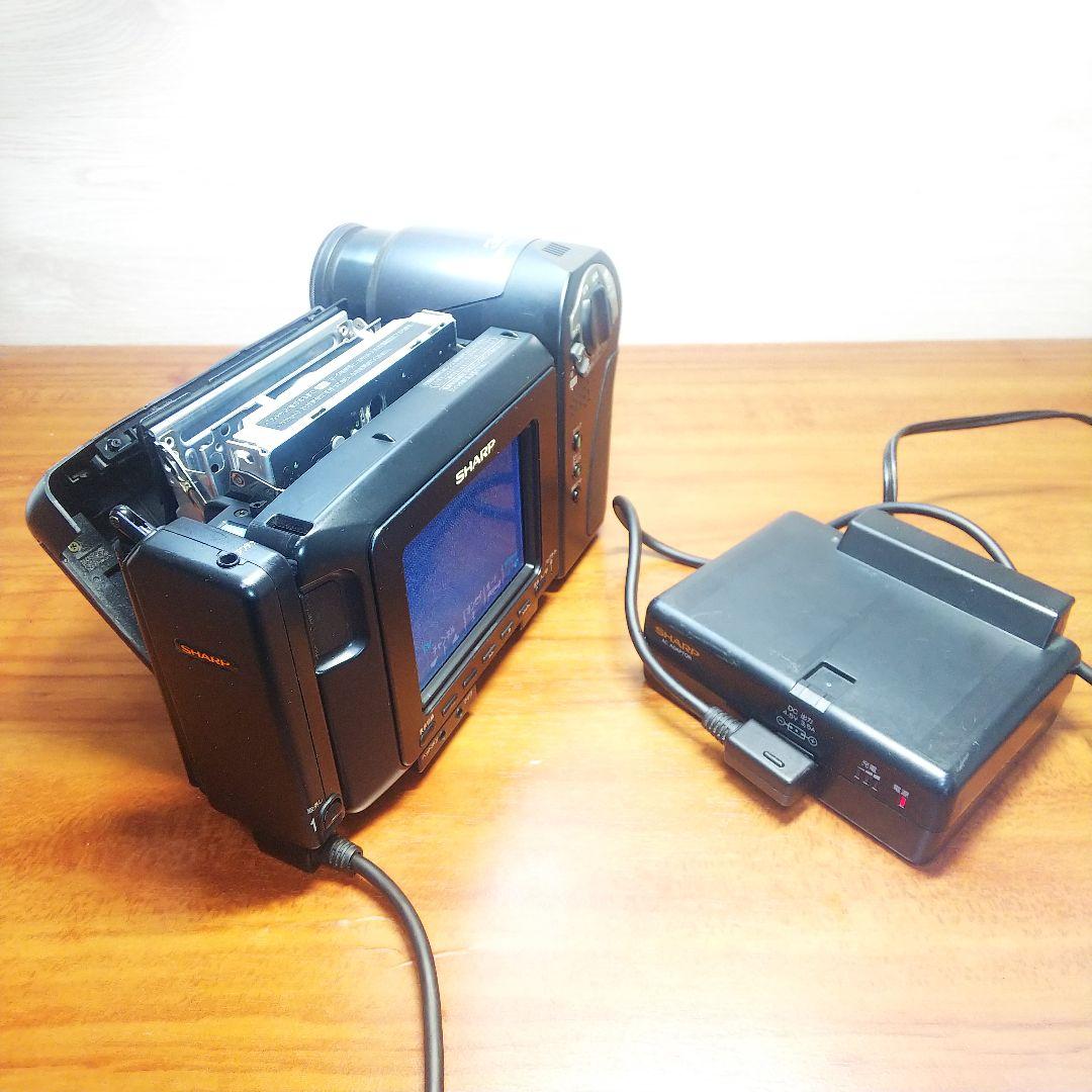SHARP HI8 ビデオカメラ VL-HL100 液晶ビューカム 動作品
