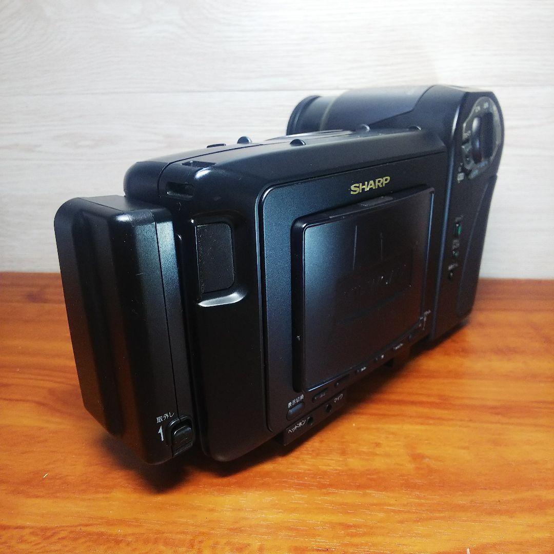 SHARP HI8 ビデオカメラ VL-HL100 液晶ビューカム 動作品