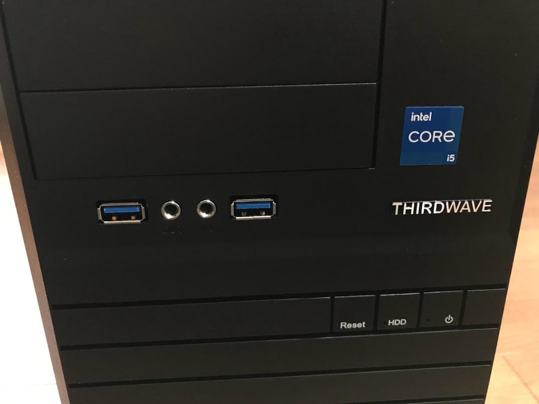 Windowsデスクトップ THIRDWAVE Windows11 intelCore i5-12400