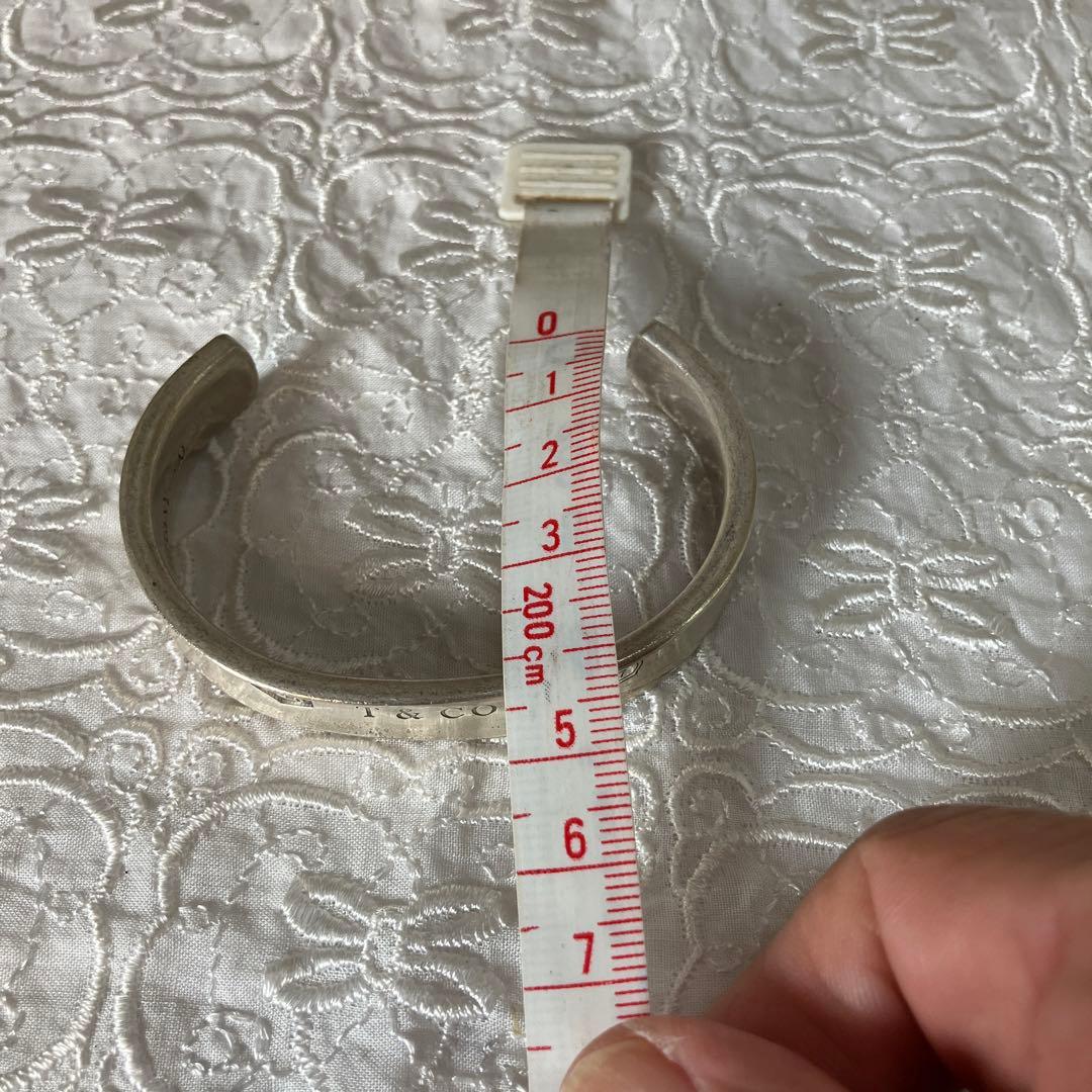 【MH/10/3/18】　T & CO 925シルバーバングル 1837