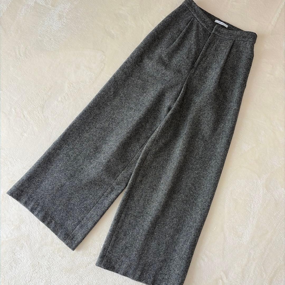 美品★Deuxieme Classe セルリCELERI TWEED パンツ34