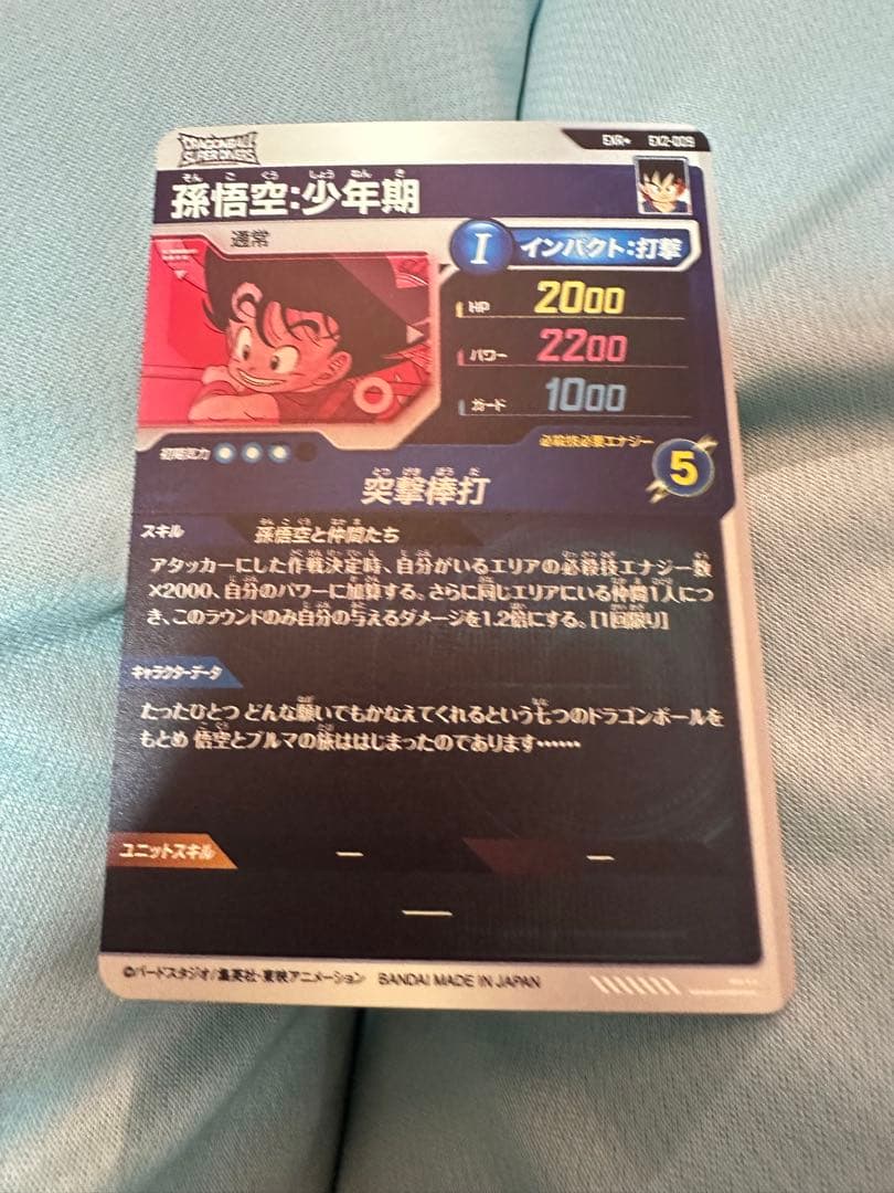 カ*◎様 EX2-009 EXR ★ 孫悟空:少年期　パラレル