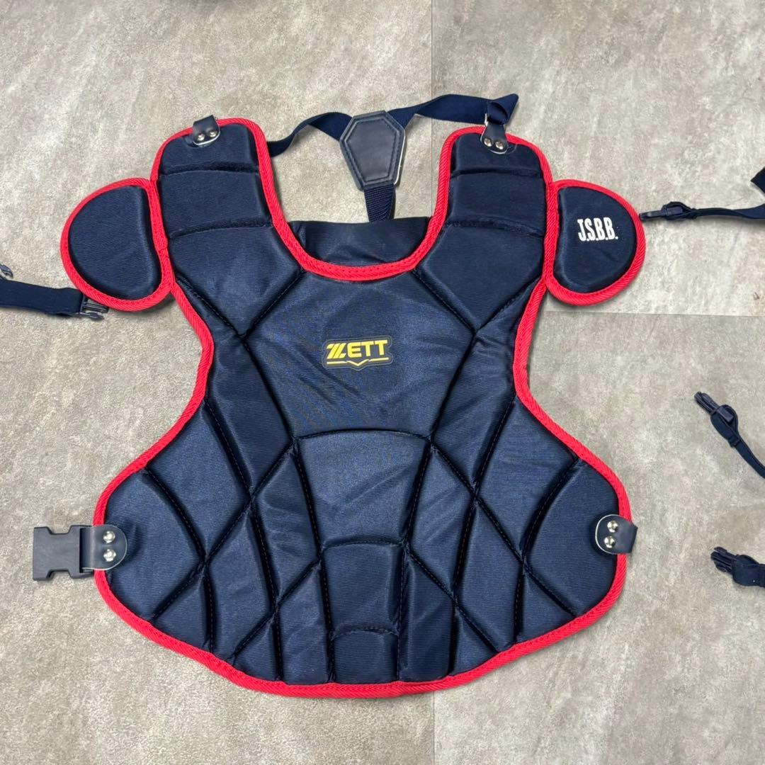 ZETT JSBB 軟式野球用 キャッチャー用プロテクターセット D7
