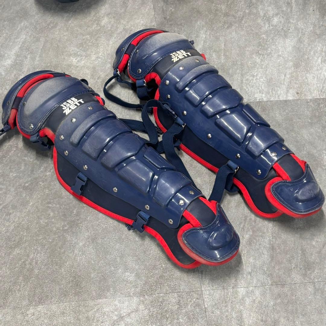 ZETT JSBB 軟式野球用 キャッチャー用プロテクターセット D7