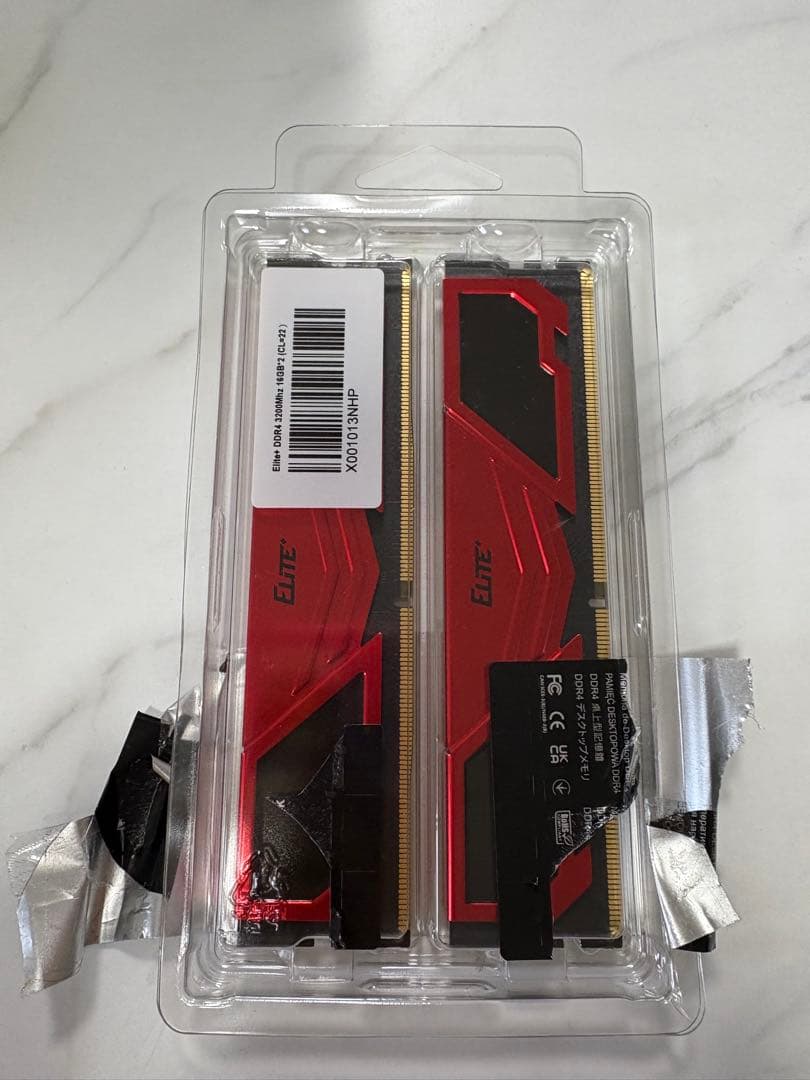 メモリー TEAMGROUP Elite DDR4 32GB 2x16GB 3200MHz