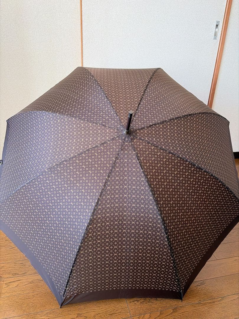 ルイヴィトン パラプルュイ・ジブレ モノグラムプッシュ式 60cm 雨傘