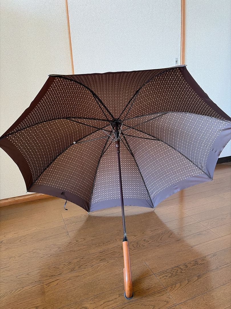 ルイヴィトン パラプルュイ・ジブレ モノグラムプッシュ式 60cm 雨傘