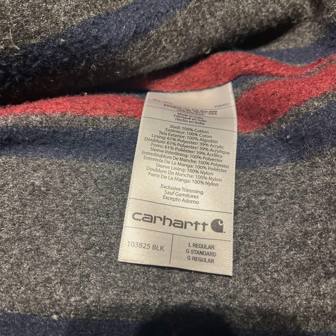 べ*と様 carhartt カーハート　ミシガン　チョアコート 黒 カバーオール