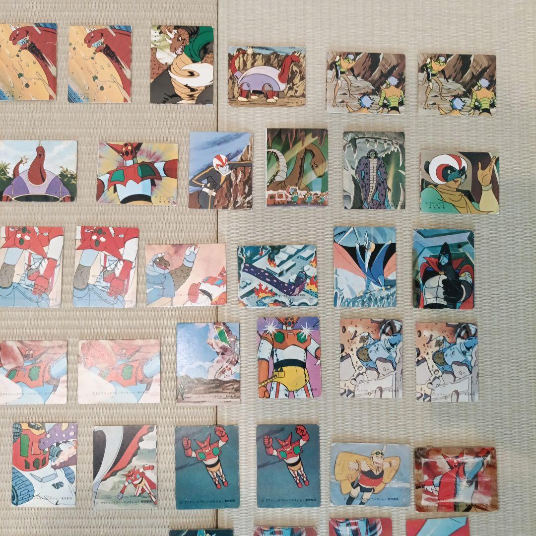 ゲッターロボ トレーディングカード166枚とファイルセット