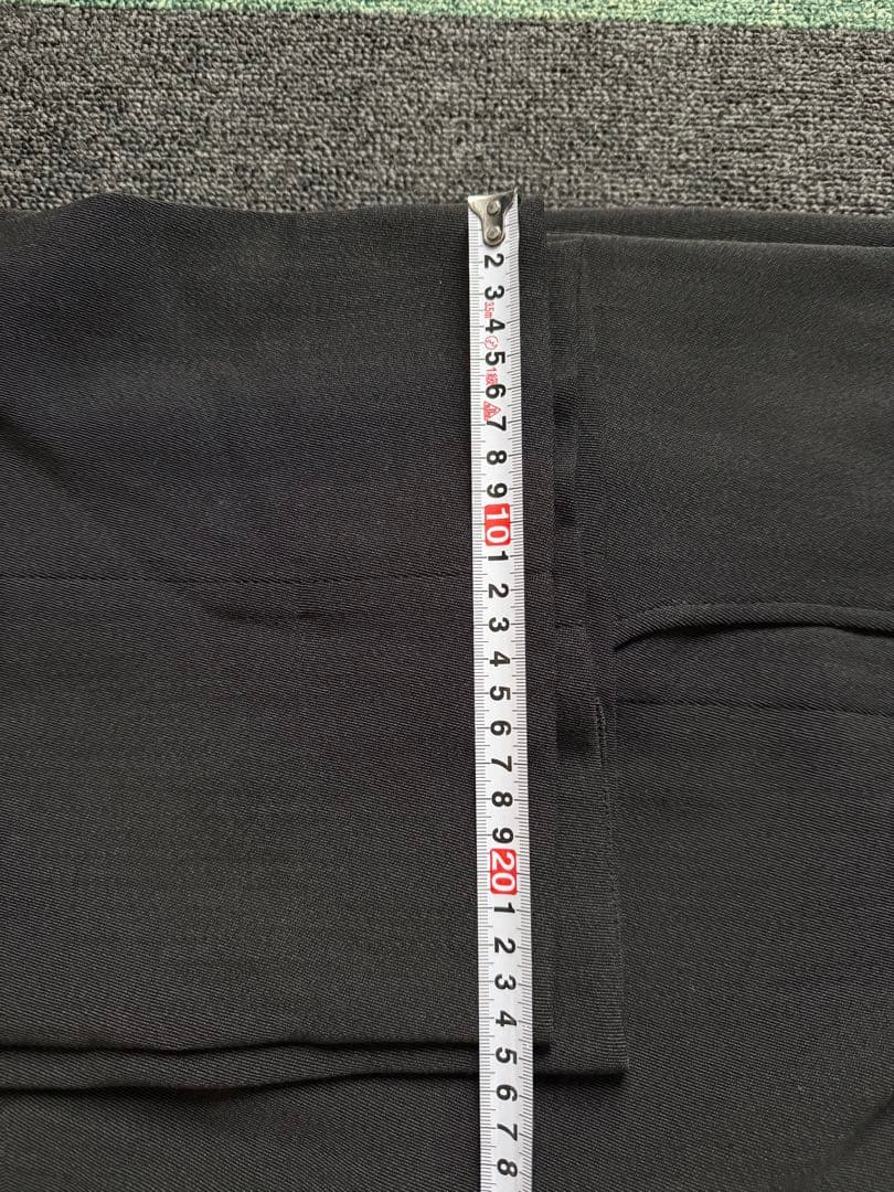 Giorgio Armani ブラック スラックス　美品