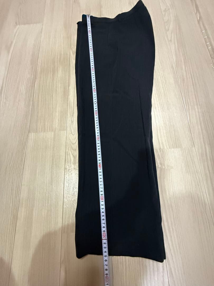 Giorgio Armani ブラック スラックス　美品