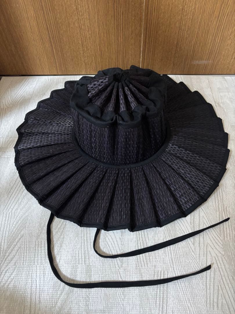 最終お値下げしました！！Lorna Murray ブラック 麦わら帽子 M