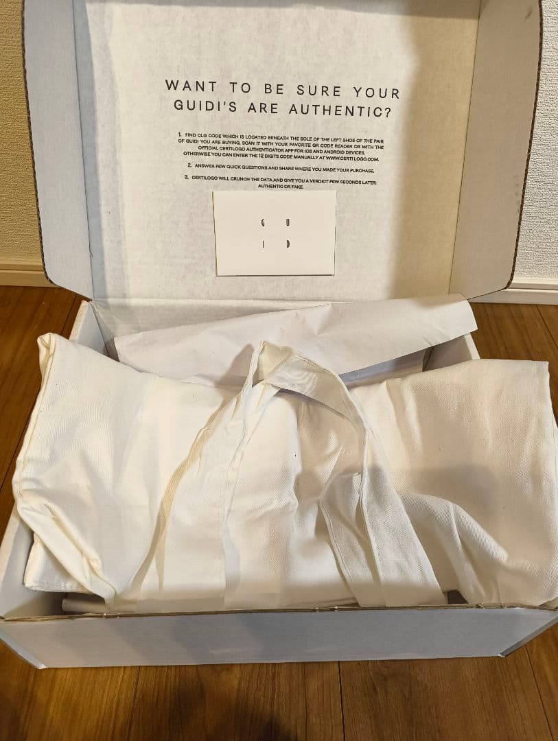 【新品未使用】guidi グィディ BIG DADDY SHOES サイズ42