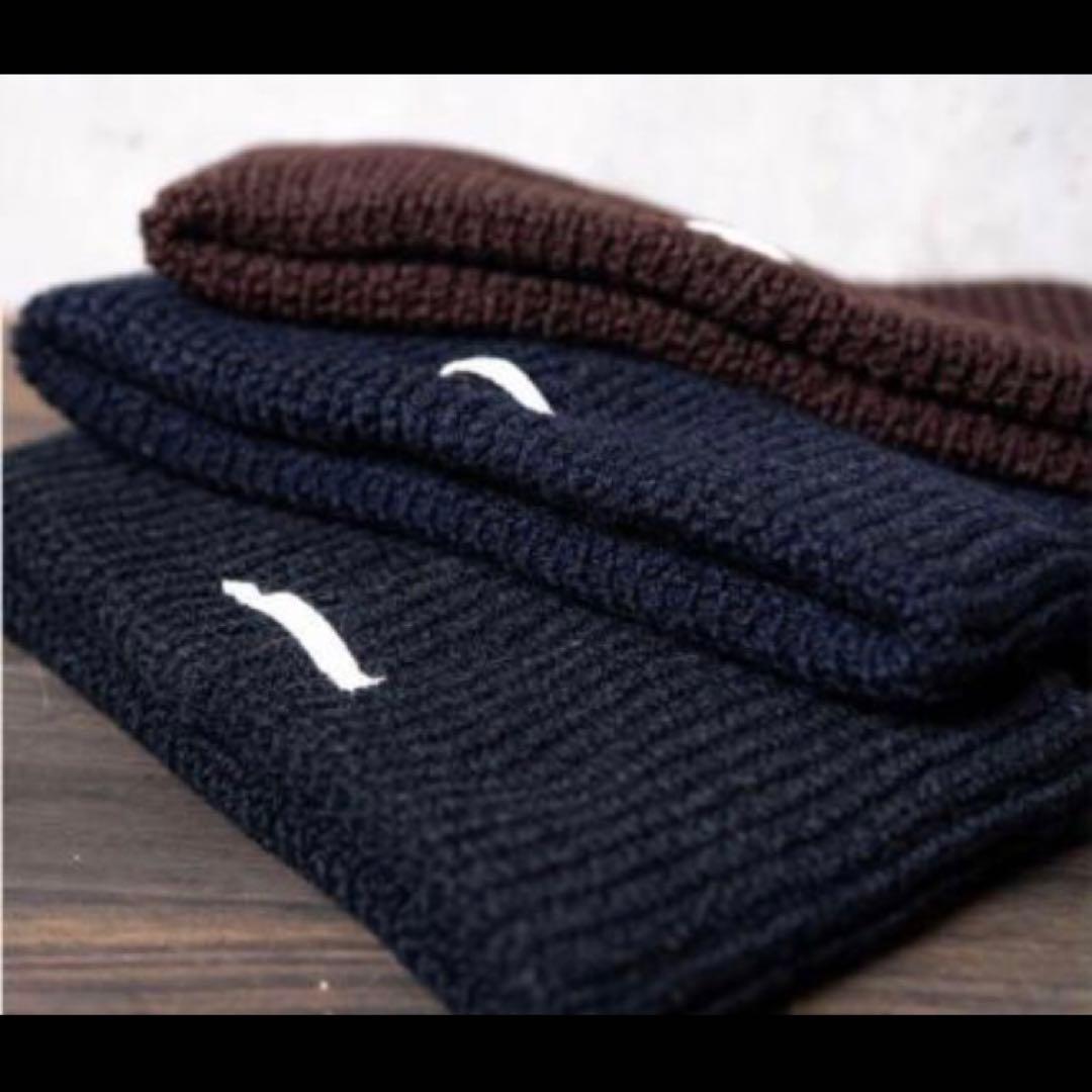 【新品未使用】 kinema knit hair band 【ネイビー】