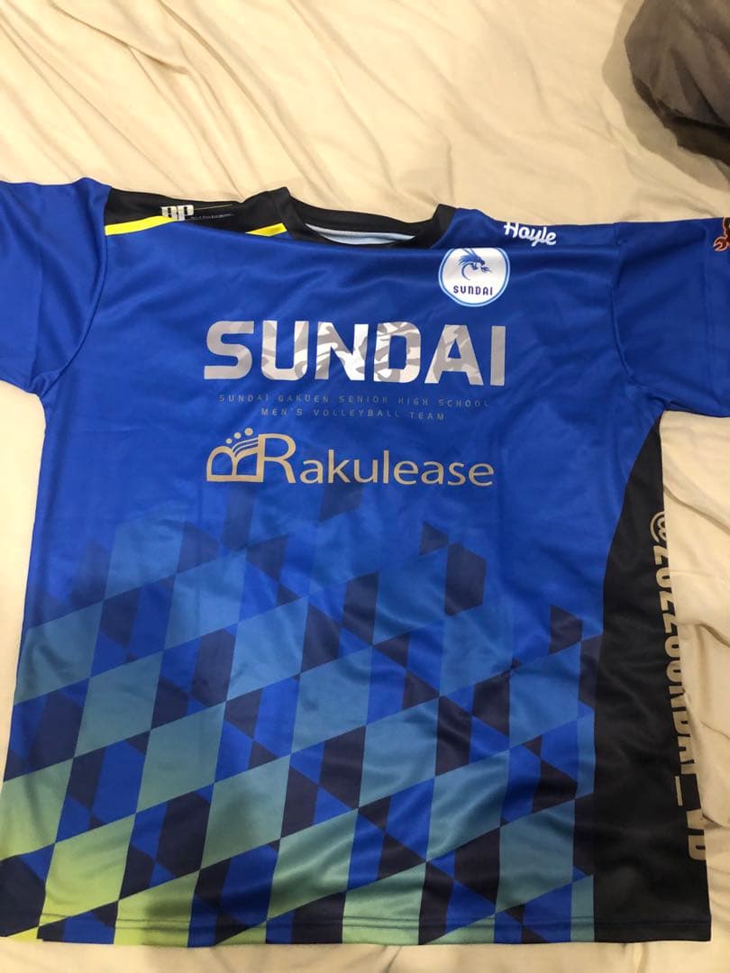 駿台学園 バレーボールシャツ 2XL