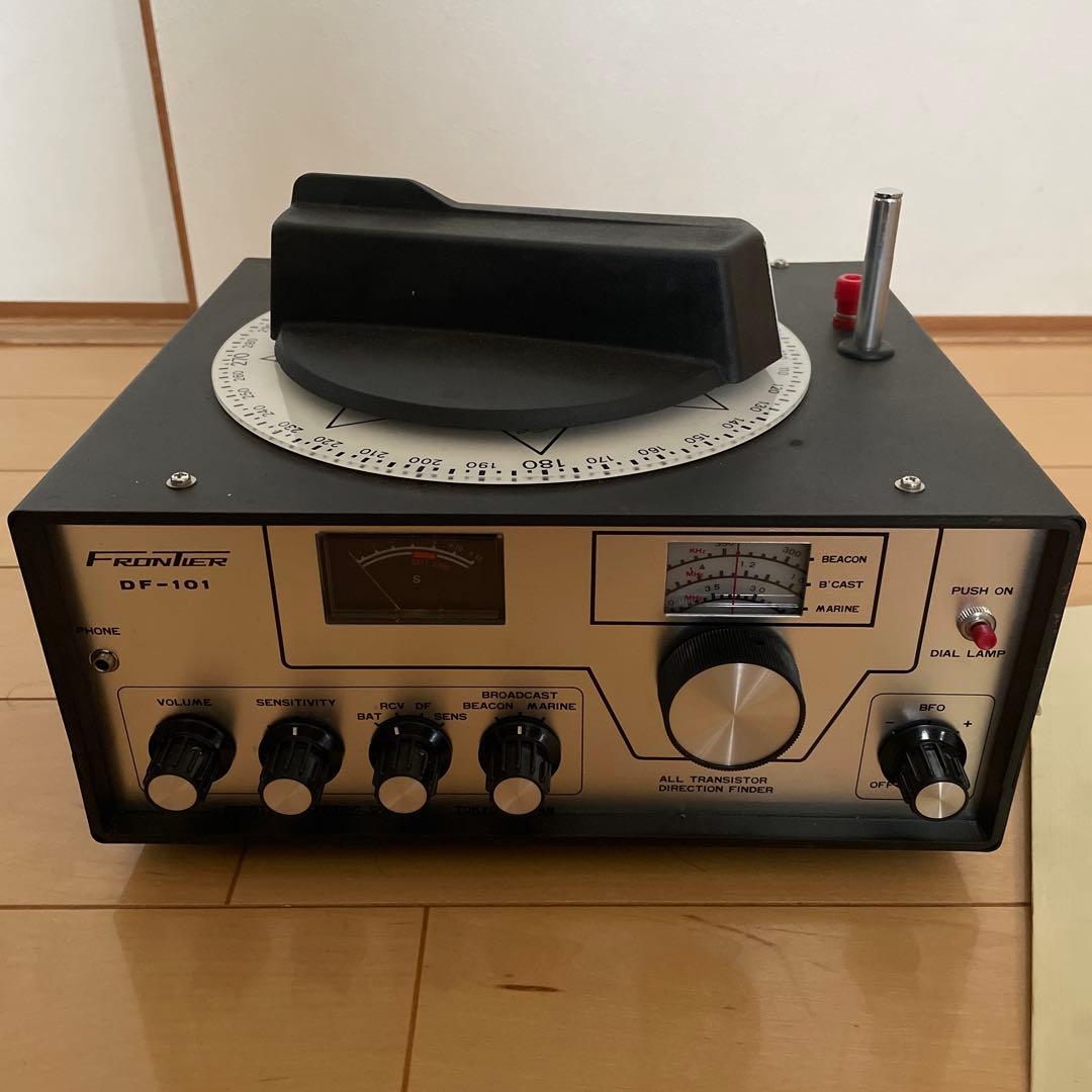 Frontier DF-101 ラジオ　トランジスタ方向探知機　受信機　ジャンク