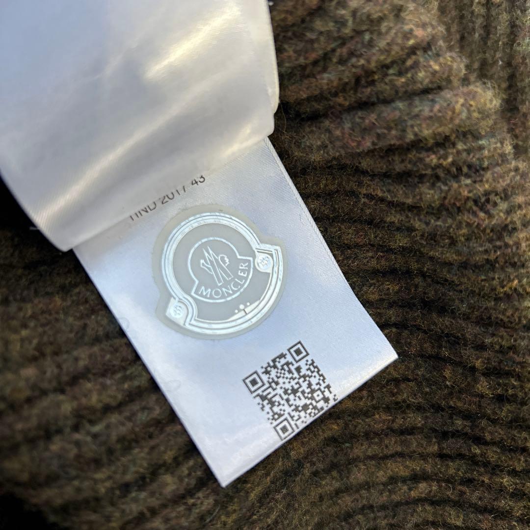 MONCLER モンクレール ミリタリーポケット クルーネックニットセーター