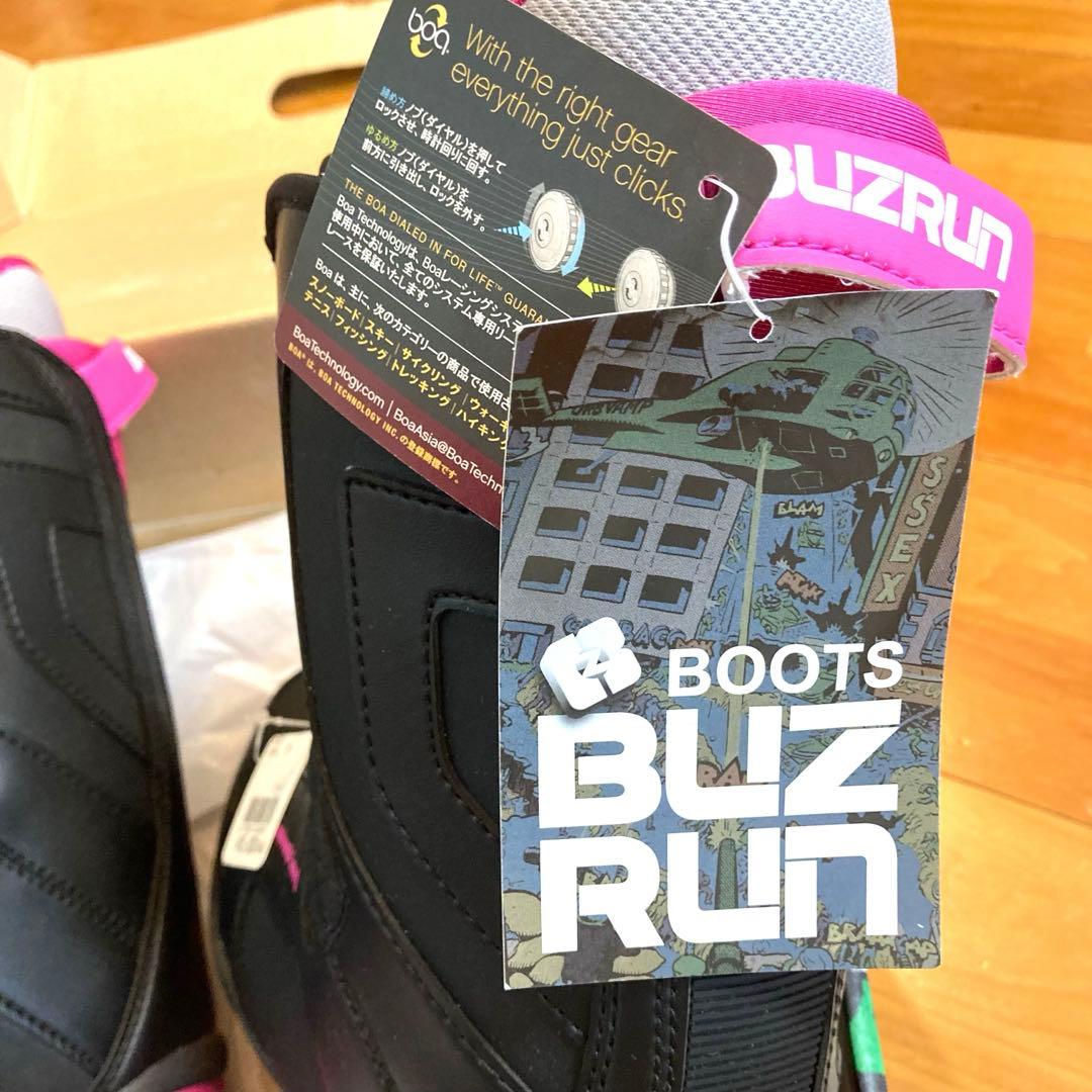 【新品未使用】BUZRUN スノーボードブーツ 24cm