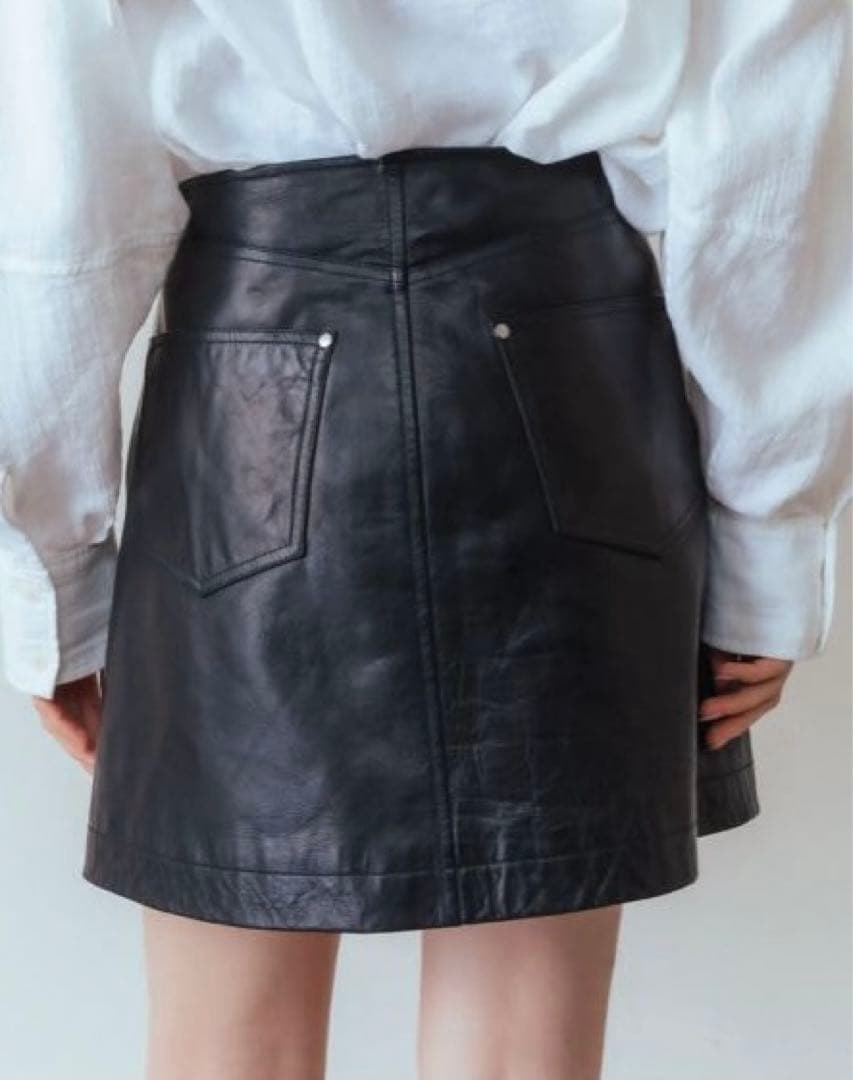 【美品】 THE SHINZONE LEATHER SKIRT
