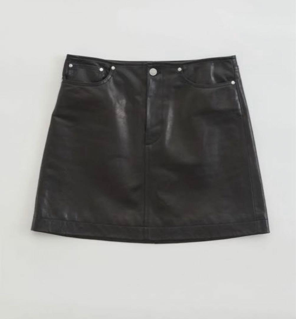 【美品】 THE SHINZONE LEATHER SKIRT