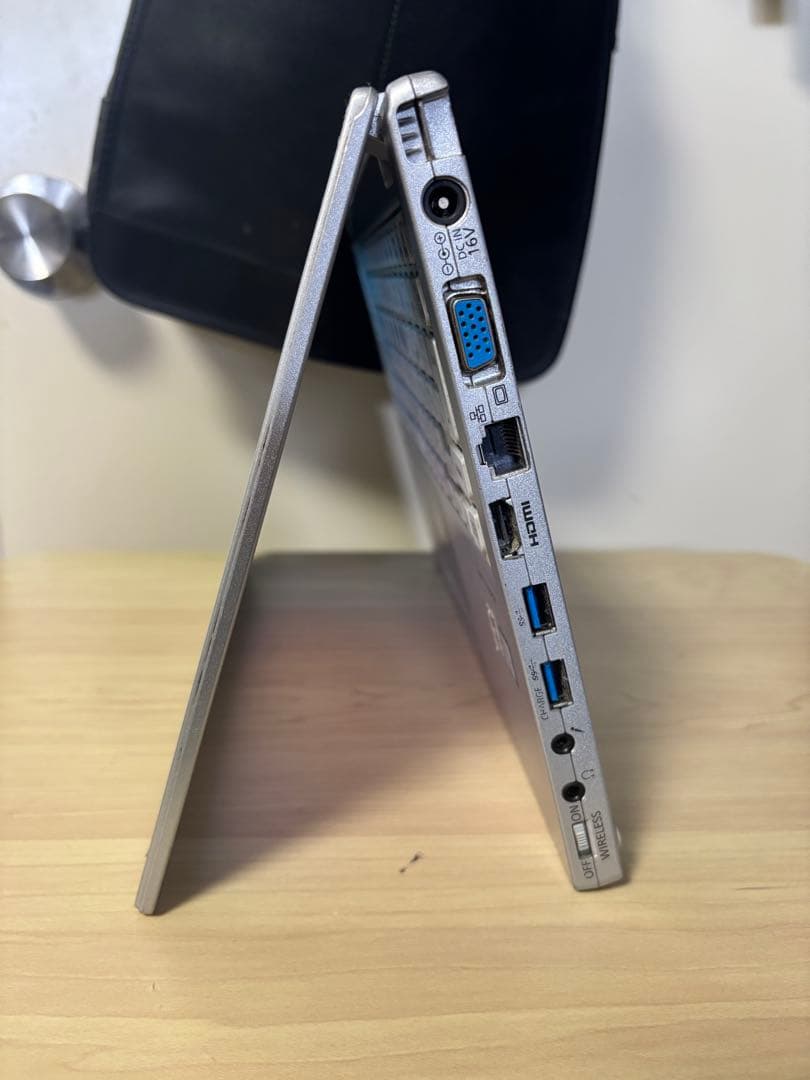 Let's note CF-MX5 SSD256GB メモリー8GB ペン付