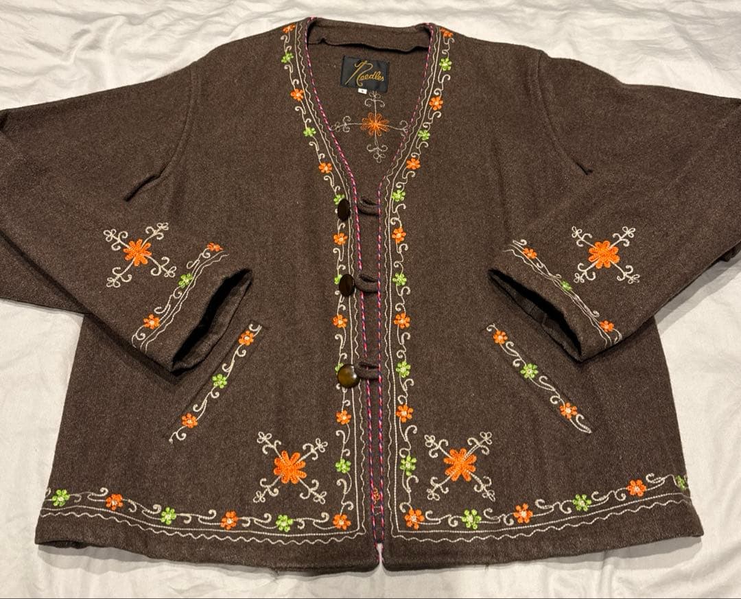 ニードルス 90年代 刺繍ジャケット