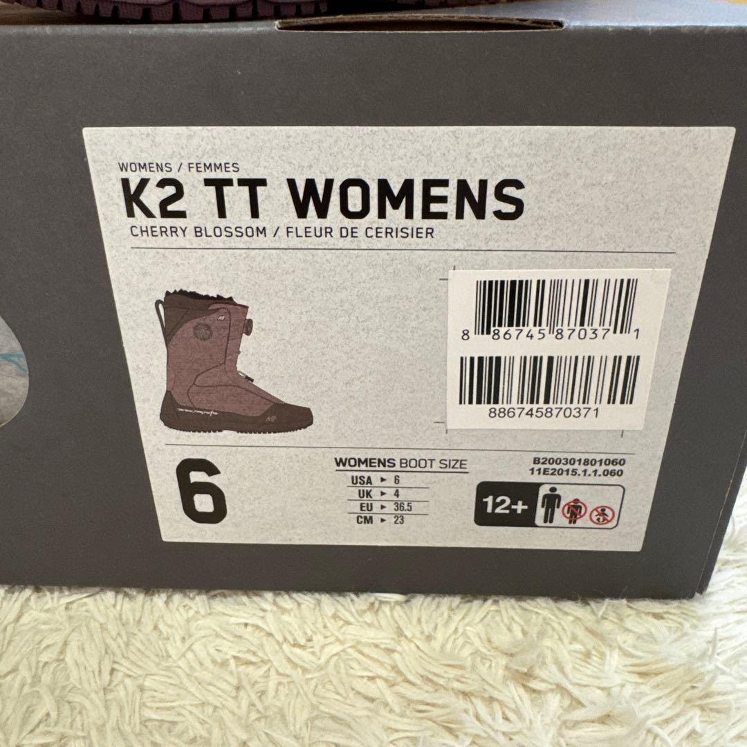 スノーボードブーツ　23cm K2 TT surer