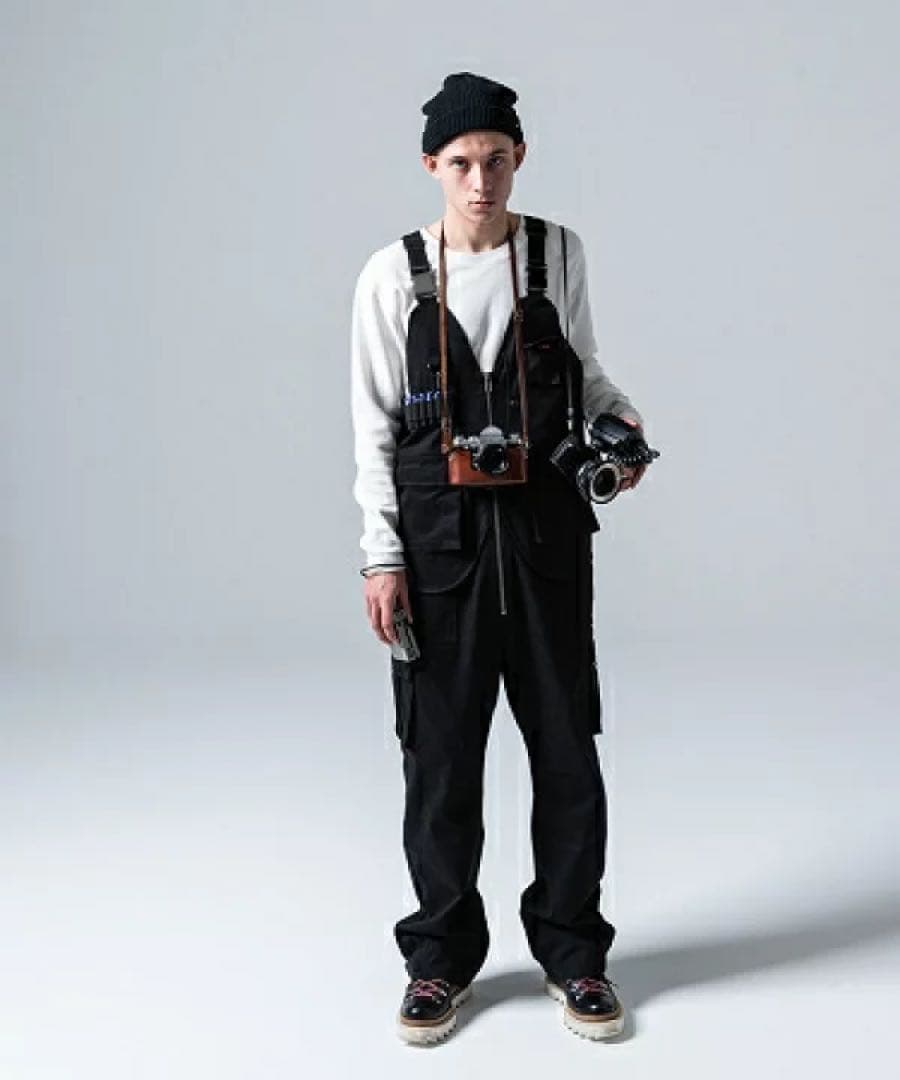 【美品レア入手困難】glamb(グラム)RK cameraman overall