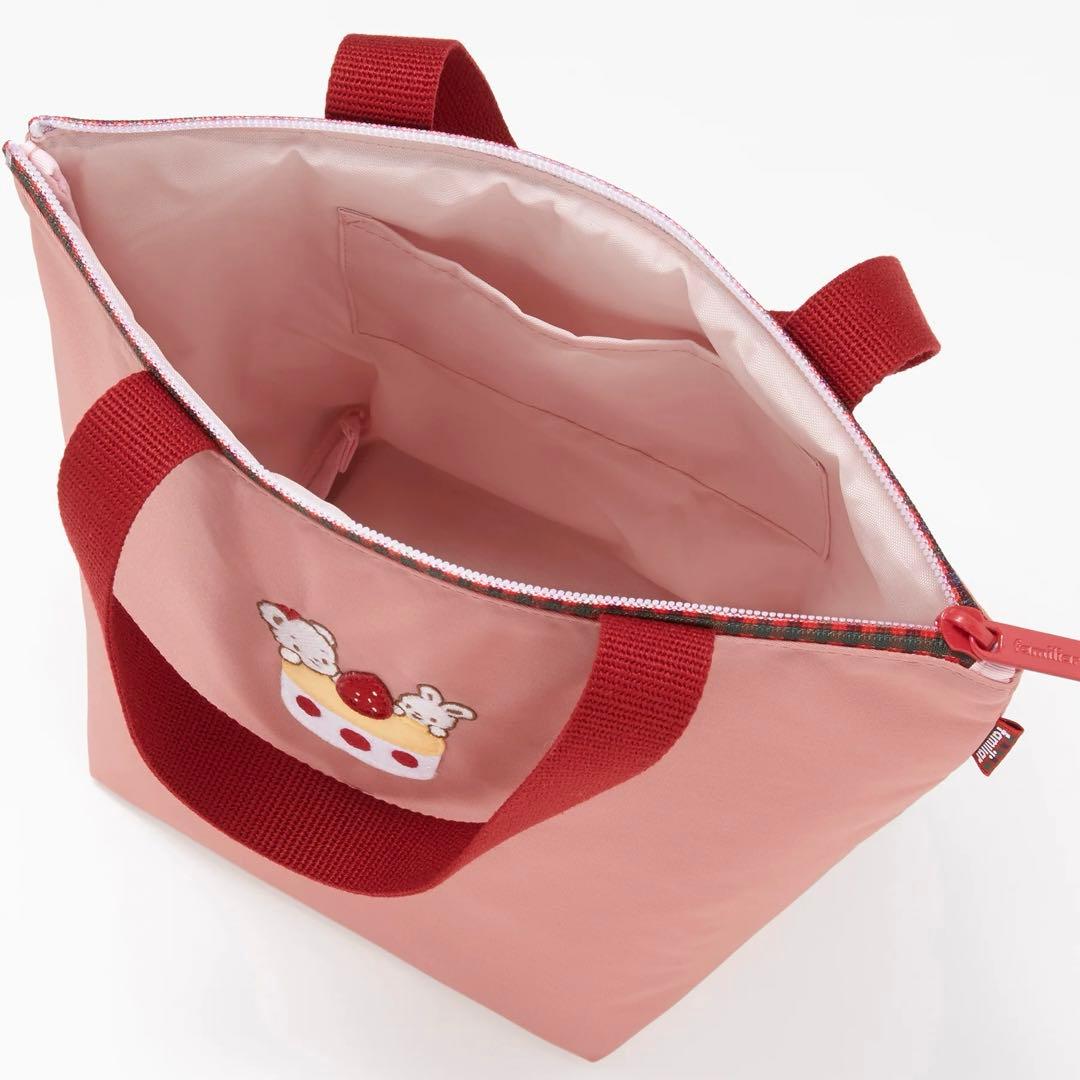 新品未使用 ファミリア 保冷バッグ ピンク