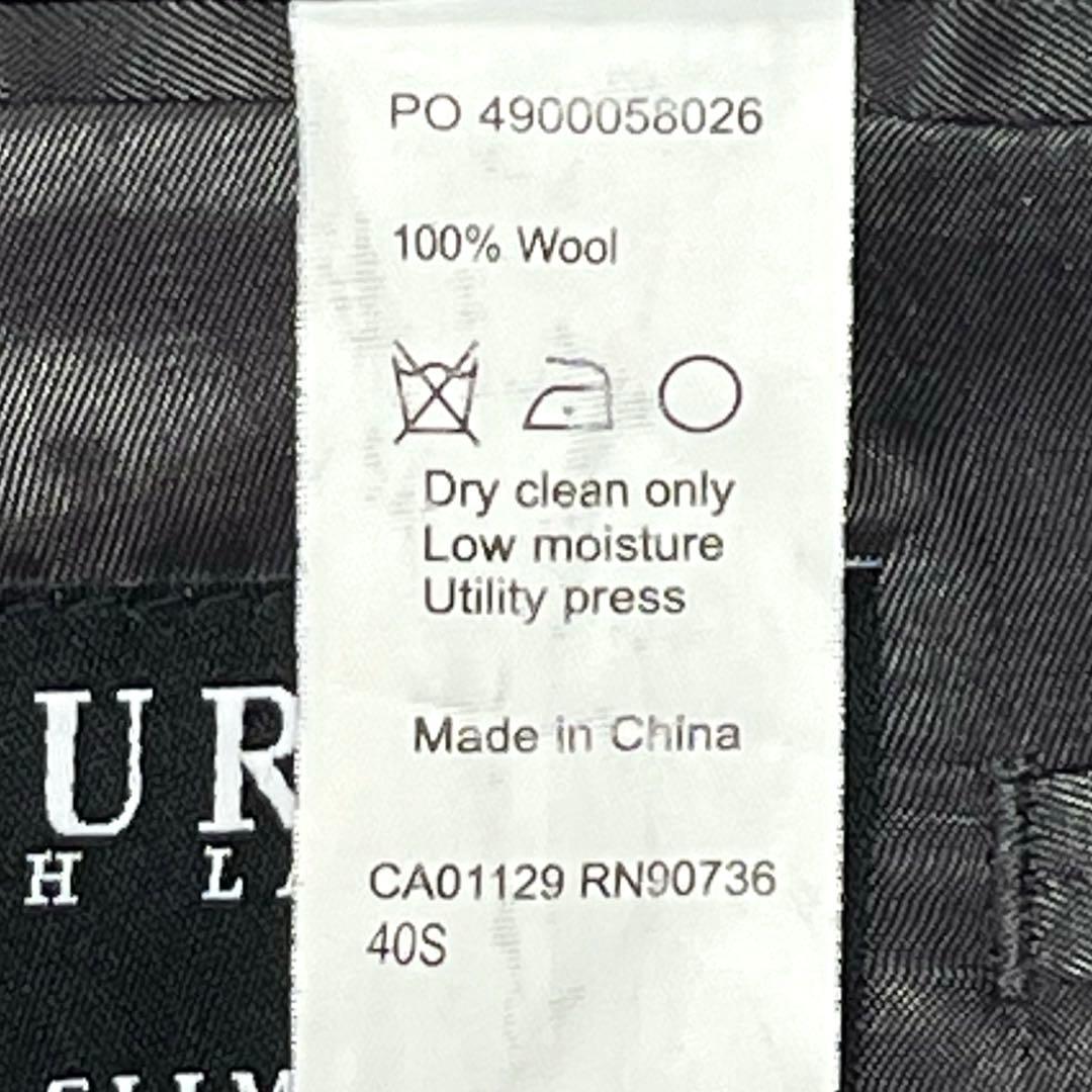 ラルフローレン ヘリンボーンツイードテーラードジャケット グレー Lサイズ