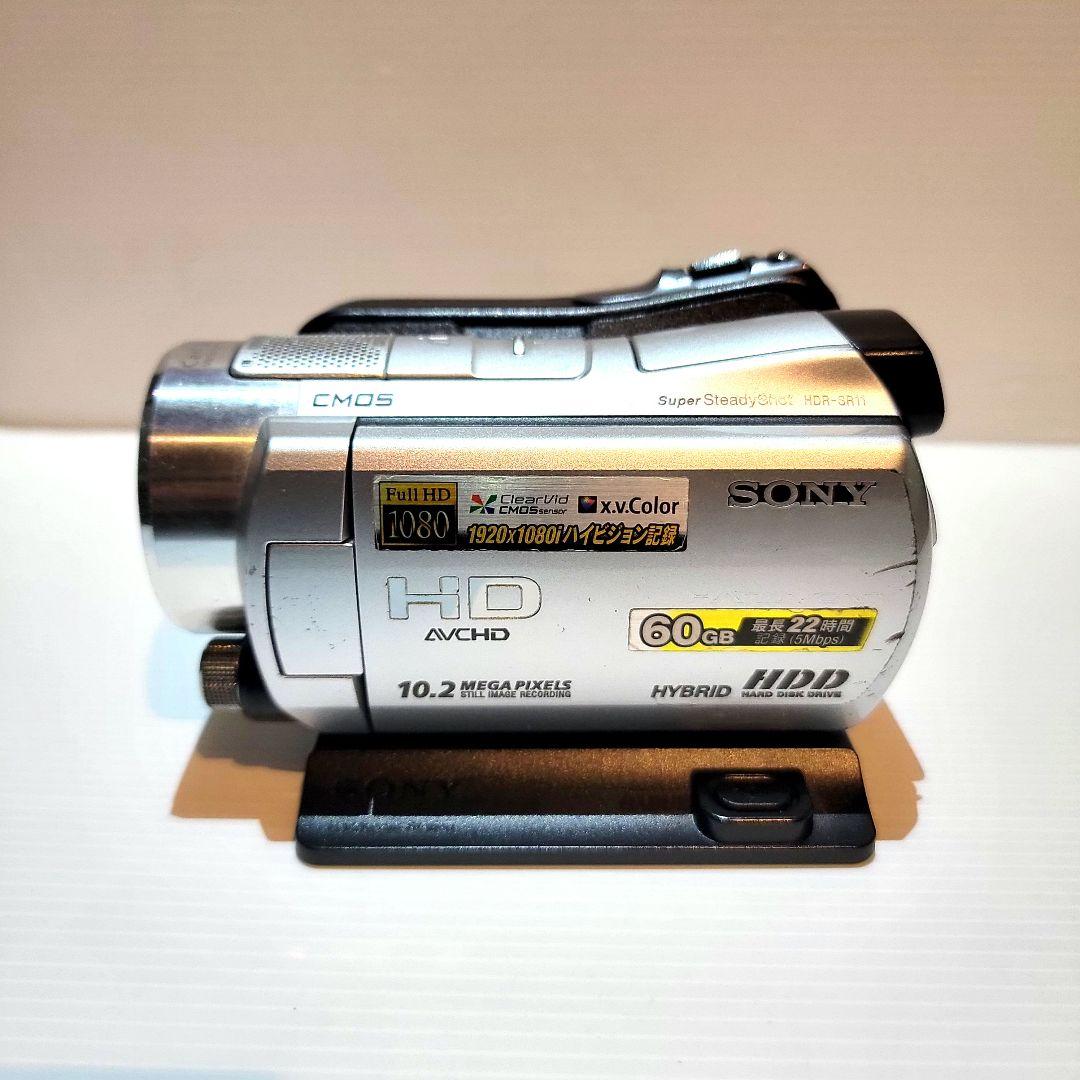【良品】 SONY HDR-SR11 ビデオカメラ 純正バッテリー3個付き