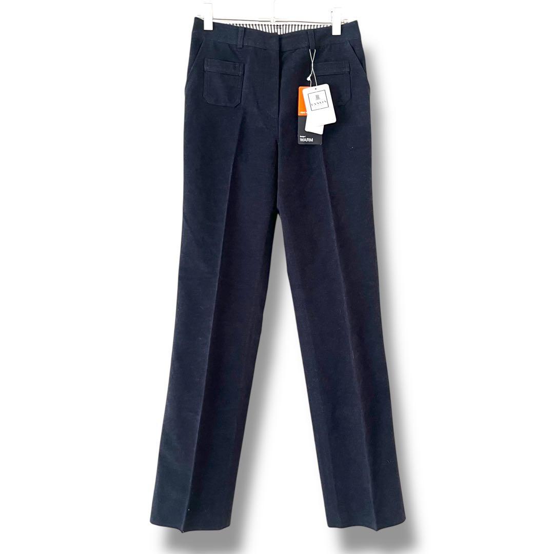 【新品未使用】ランバン スポール 【36】 ネイビー スラックス パンツ ゴルフ