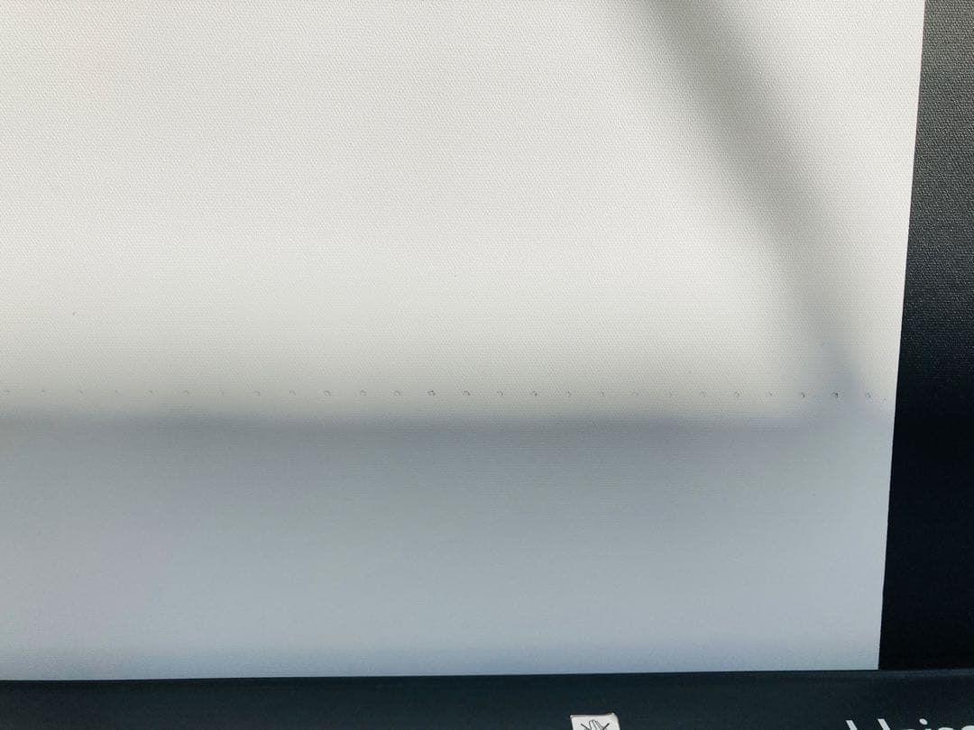 【引き取り限定】ユニソニック　立ち上げ式100インチ電動スクリーン