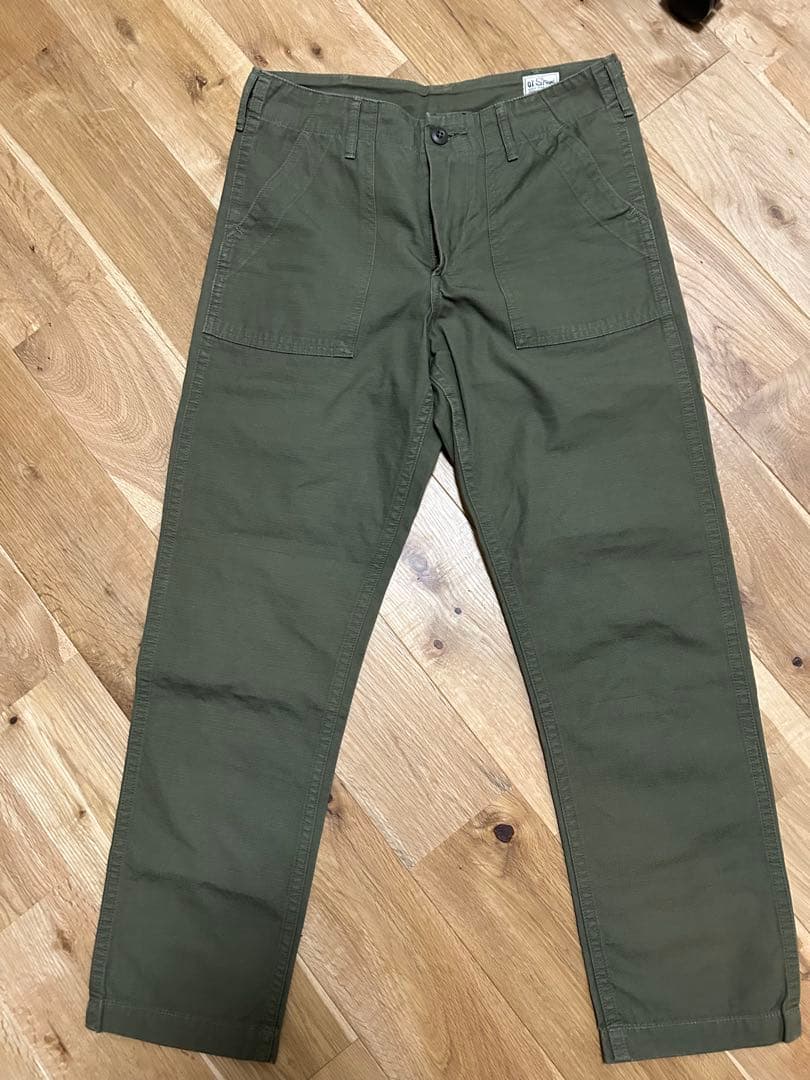 orslow オリーブ色 ベイカーパンツ