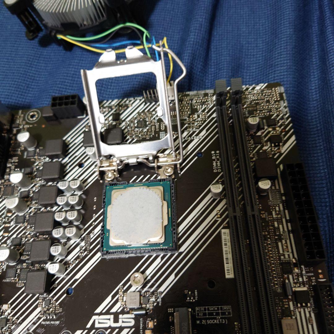 マザーボード＆CPUセット（ASUS/INTEL Corei5-10400F）