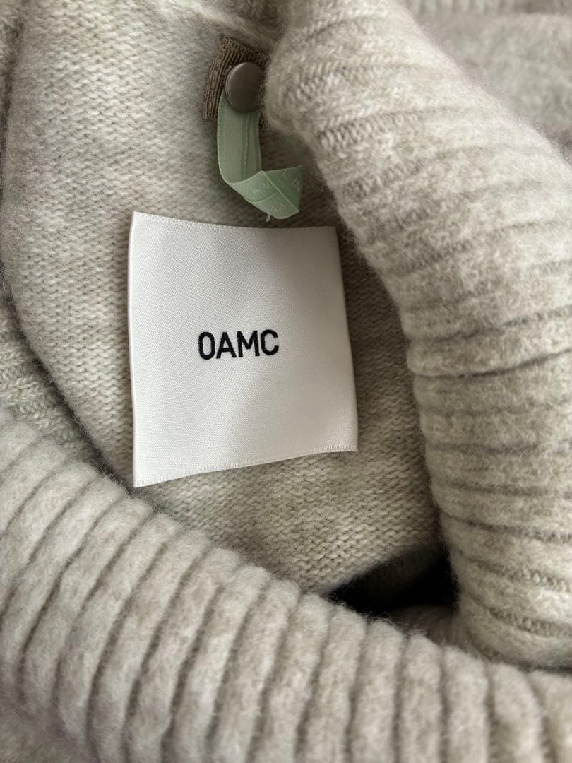 RAF　OAMC　ロゴニット　ウィスラーロールネック